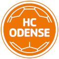 Emblema Odense Håndbold în perioada 2010-2018.