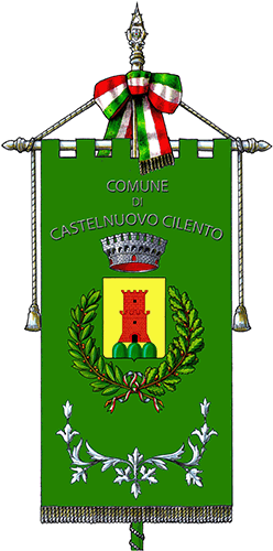 Fișier:Castelnuovo Cilento-Gonfalone.png