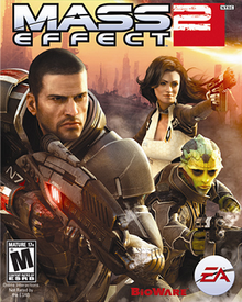 Afișul jocului Mass Effect 2 din 2010
