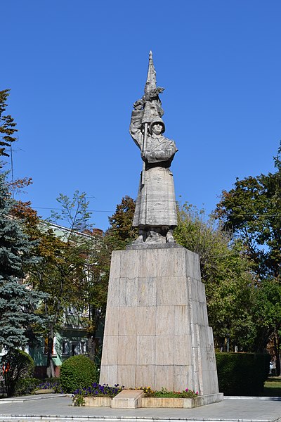 Fișier:Monumentul Ostaşului Român Satu Mare 1.JPG