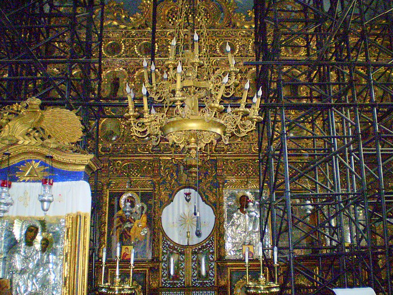 Fișier:Iaşi,Biserica Sfântul Sava , interior 10.JPG