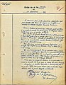 Ordinul de zi al comandantului Armatei a 4-a, în original, scris de gen. Gh. Avramescu după eliberarea Ardealului.