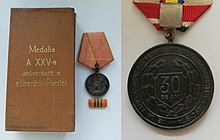 Medalile României pentru merite deosebite în muncă, din 1969 si 1974.