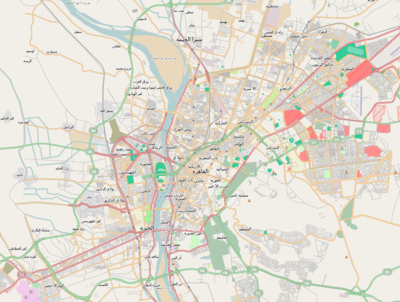 Harta de localizare Egipt Cairo