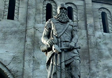 Статуя Хельма в Хорнбурге