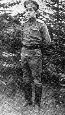 Поручик Констенчик, 1915/1916 год.