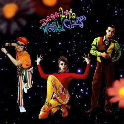 Обложка альбома Deee-Lite «World Clique» (1990)