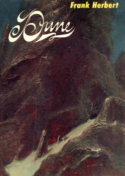 Обложка первого издания книги «Дюна»