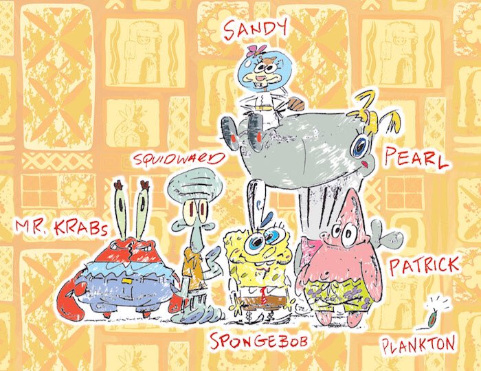 Файл:SpongeBob Heroes Original Designs.jpg