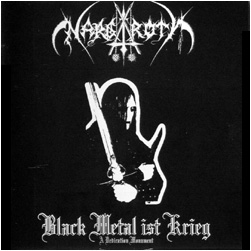 Обложка альбома Nargaroth «Black Metal ist Krieg» (2001)