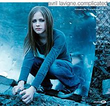 Обложка сингла Аврил Лавин «Complicated» (2002)