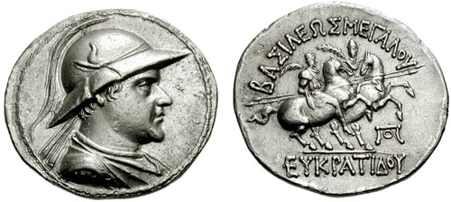 Файл:Greko-Bactrian Eukratides 170-145BC tetradrachm.jpg