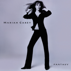 Обложка сингла Мэрайи Кэри «Fantasy» (1995)