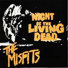 Обложка сингла The Misfits «Night of the Living Dead» (1979)