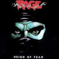 Обложка альбома Rage «Reign of Fear» (1986)