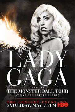 Обложка альбома Lady Gaga «Lady Gaga Presents the Monster Ball Tour: At Madison Square Garden» (2011)