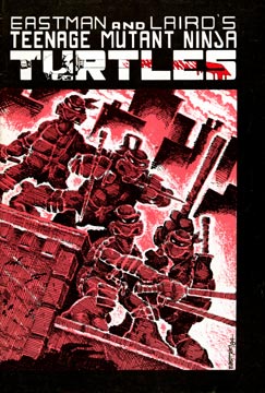 Обложка Teenage Mutant Ninja Turtles #1 (Май 1984).