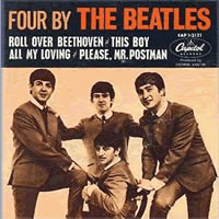 Обложка альбома The Beatles «Four by The Beatles» (1964)