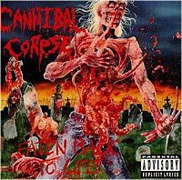 Обложка альбома Cannibal Corpse «Eaten Back to Life» (1990)