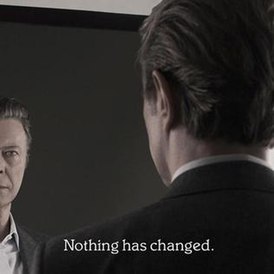Обложка альбома Дэвида Боуи «Nothing Has Changed» (2014)