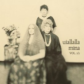 Обложка альбома Мины «Uiallalla» (1989)