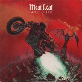 Обложка альбома Мит Лоуфа «Bat Out of Hell» (1977)