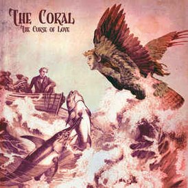 Обложка альбома The Coral «The Curse of Love» (2014)