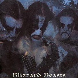 Обложка альбома Immortal «Blizzard Beasts» (1997)
