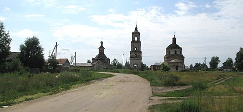 Ансамбль церквей в Заречном, Арзамасский район