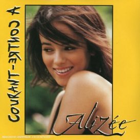 Обложка сингла Alizée «À contre-courant» (2003)