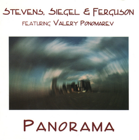 Обложка альбома Стивенса, Сигела и Фергюсона при участии Валерия Пономарёва «Panorama» (1998)