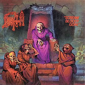 Обложка альбома Death «Scream Bloody Gore» (1987)