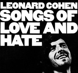 Обложка альбома Леонарда Коэна «Songs of Love and Hate» (1971)