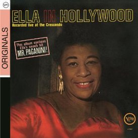 Обложка альбома Эллы Фицджеральд «Ella in Hollywood» (1961)