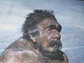 Неандерталец из пещеры Мустье (Мустьерская культура), анатом Сольгер, 1910 год