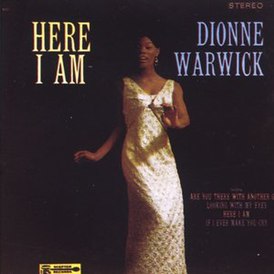 Обложка альбома Дайон Уорвик «Here I Am» (1965)