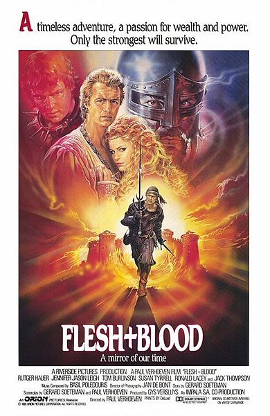 Файл:Poster Flesh & Blood.jpg