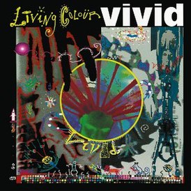 Обложка альбома Living Colour «Vivid» (1988)