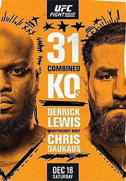 Постер UFC Fight Night: Льюис - Докас