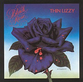 Обложка альбома Thin Lizzy «Black Rose: A Rock Legend» (1979)