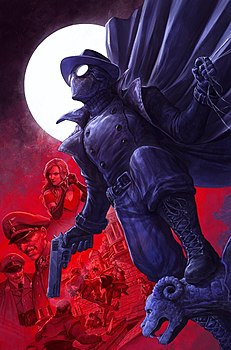 Человек-паук Нуар на обложке комикса Spider-Man Noir vol. 2, #2