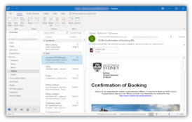 Скриншот программы Microsoft Outlook