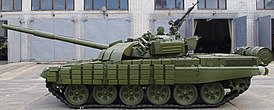 Т-72УА1 с зенитным ДШК