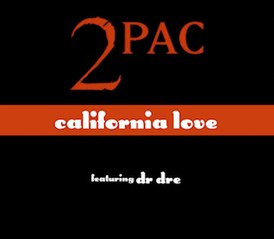 Обложка сингла 2Pac при участии Dr. Dre и Роджера Траутмана «California Love» (1995)