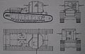 Схема танка Mk A