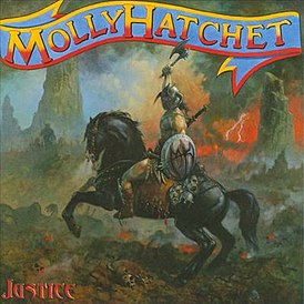 Обложка альбома Molly Hatchet «Justice» (2010)