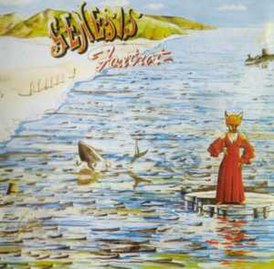 Обложка альбома Genesis «Foxtrot» (1972)