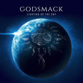 Обложка альбома Godsmack «Lighting Up the Sky» (2023)