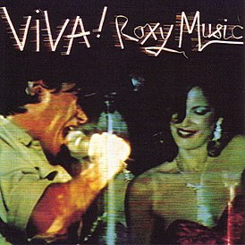 Обложка альбома Roxy Music «Viva!» (1976)