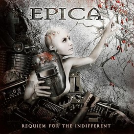 Обложка альбома Epica «Requiem for the Indifferent» (2012)